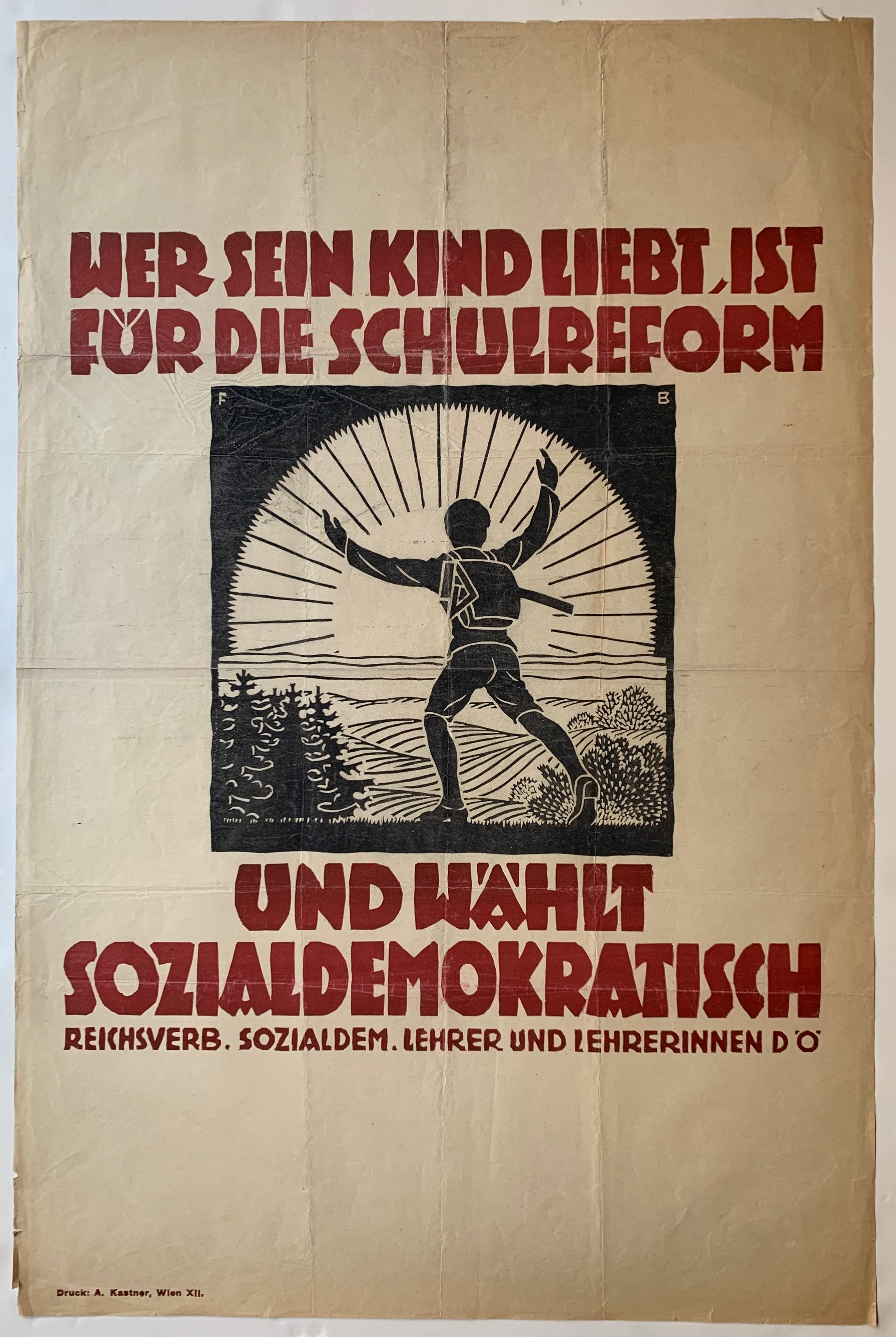 Schulreform Poster