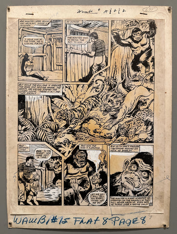 Link to  Wambi, Jungle Boy #15 - Page 8USA c. 1940s  Product