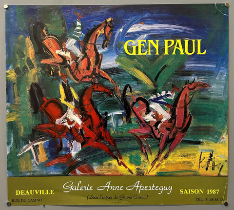 Gen Paul at Galerie Anne Apesteguy Poster
