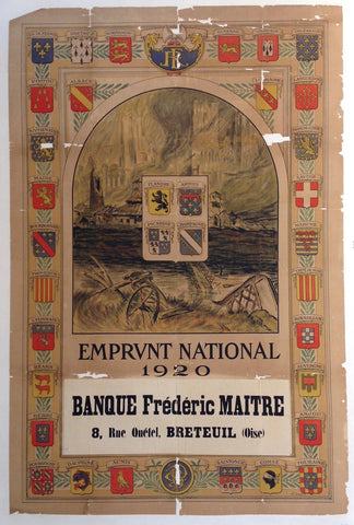 Link to  Emprunt National 1920 -- Banque Frederi Maitre1920  Product