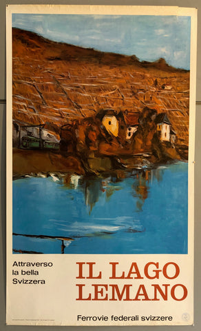 Link to  Il Lago Lemano PosterSwitzerland, 1962  Product