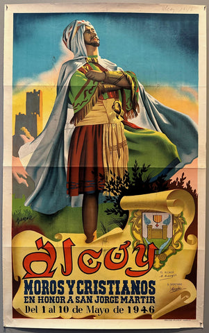 Link to  The Moors and Christians of Alcoy PosterSpain, 1946  Product