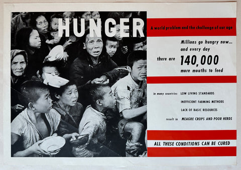 Link to  Freedom From Hunger Awareness Poster1960s  Product