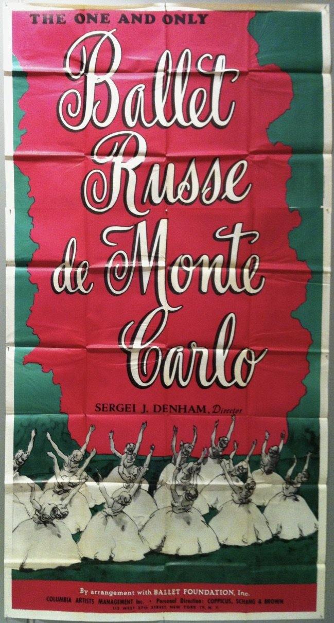 Ballet Russe de Monte-Carlo - Poster Museum