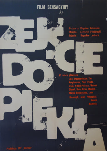 Link to  Zejscie Do Piekla (Descent Into Hell)Poland 1966  Product