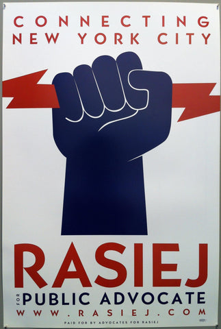 Link to Rasiej for Public Advocate "Connecting New York City"NYC, 2006 Product