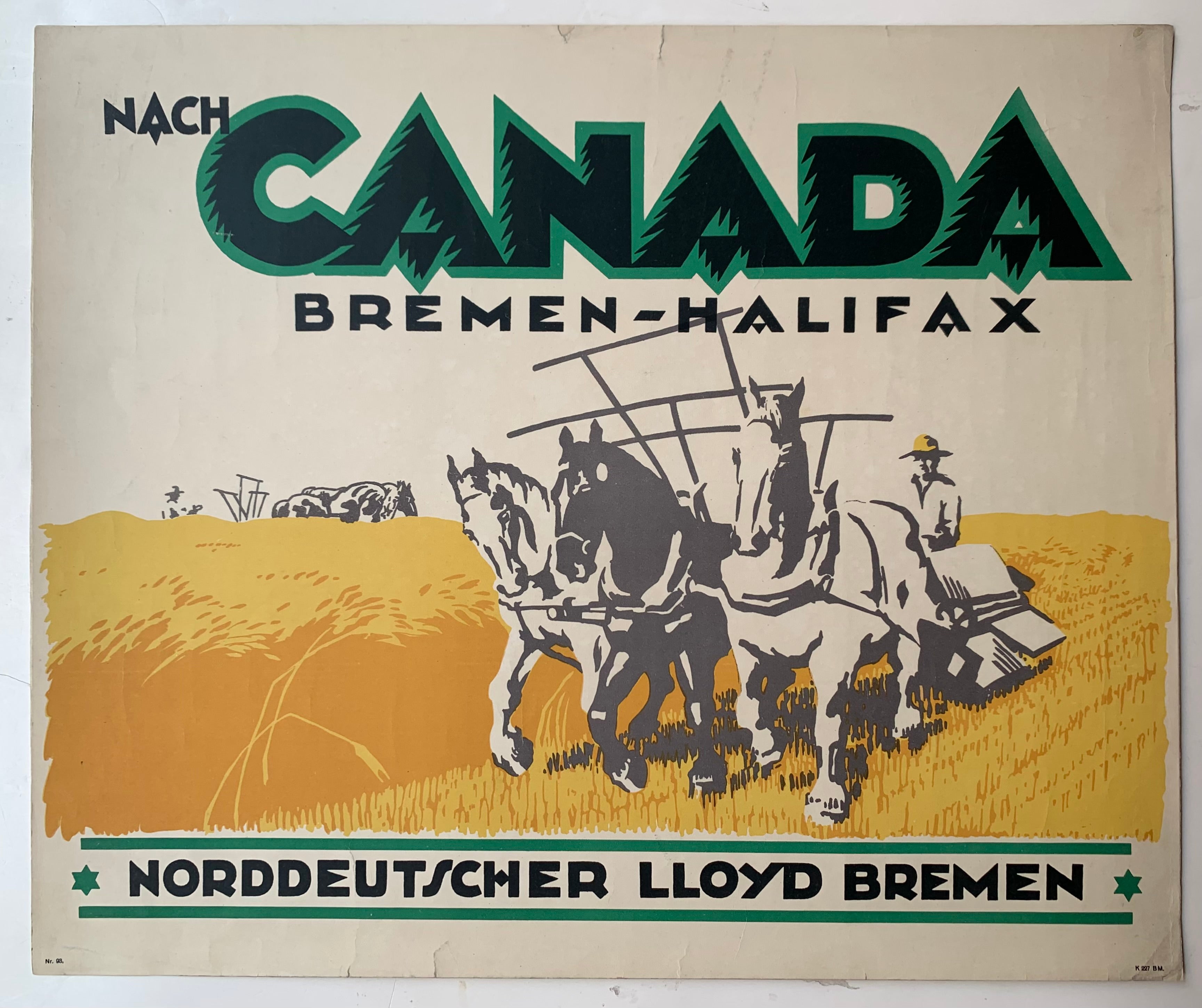 Nach Canada Poster