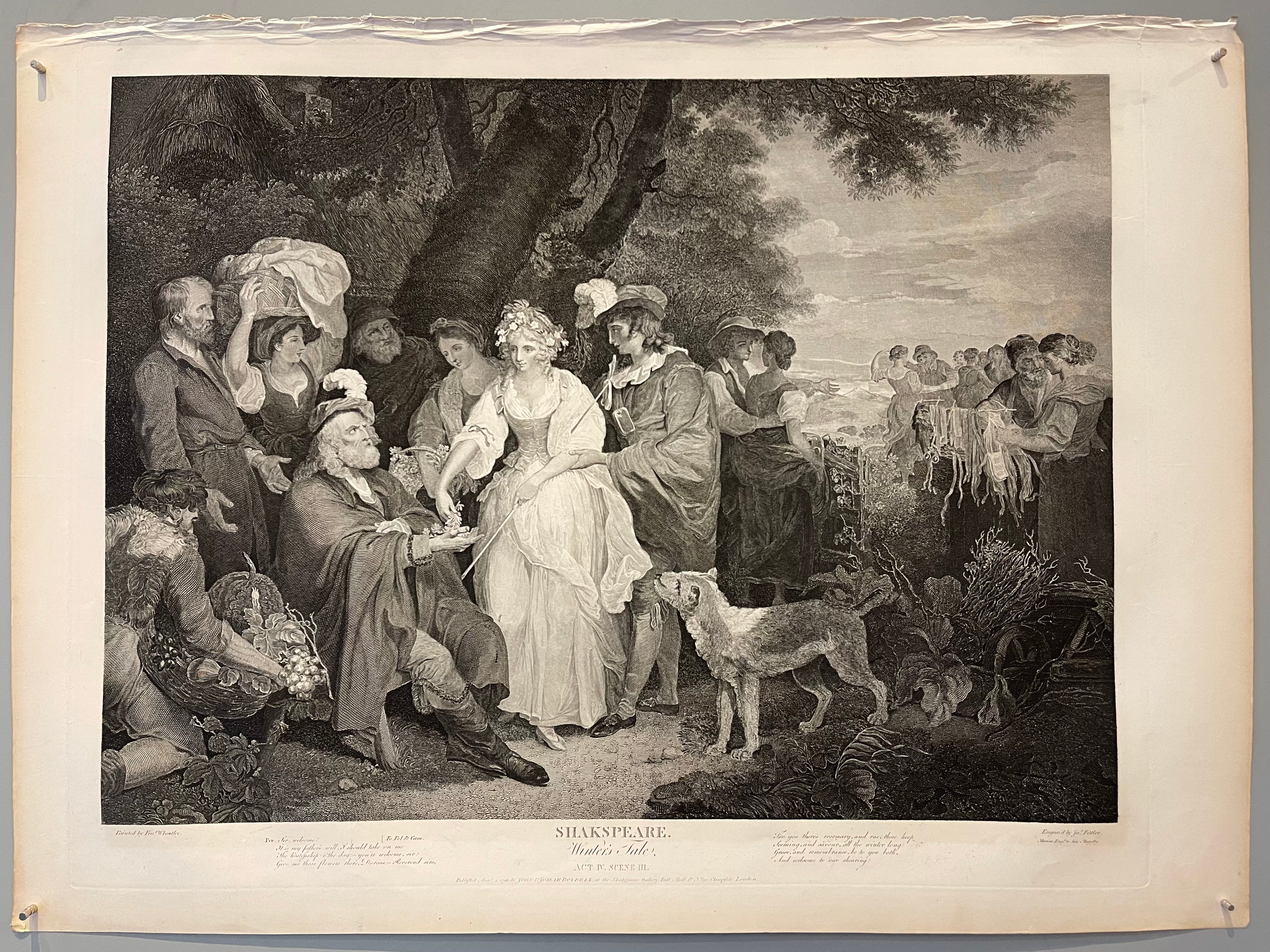 Shakespeare's Winter's Tale; Act IV, Scene III