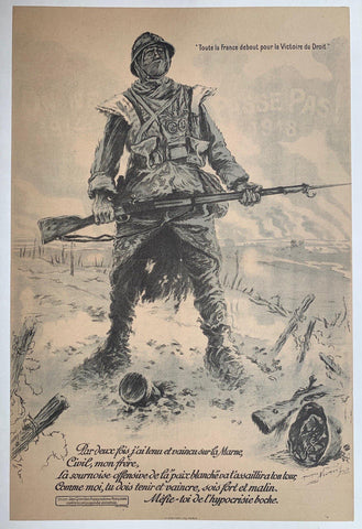 Link to  Toute la France debout pour la Victoire du DroitFrance, C. 1914  Product