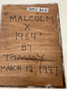 Malcolm X 1964 #52 Tommy Cheng Painting