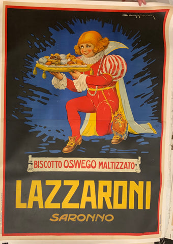 Link to  Lazzaroni Biscotti PosterItaly, 1932  Product