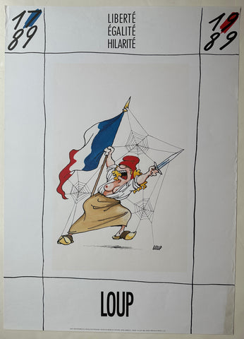 Link to  Bicentenary of the French Revolution Comic - LoupFrance, 1989  Product
