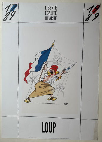 Link to Bicentenary of the French Revolution Comic - LoupFrance, 1989 Product