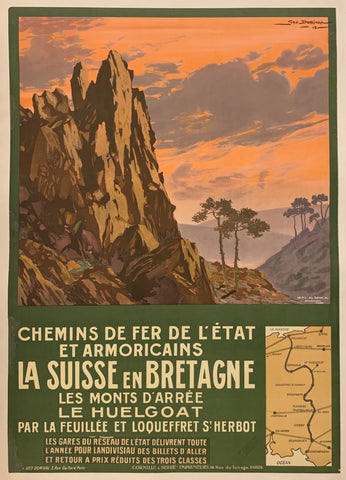 Link to  La Suisse en Bretagne Poster ✓France, 1913  Product