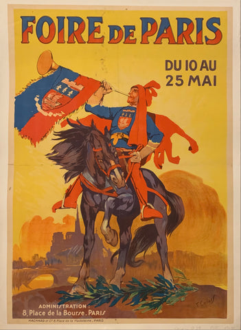 Link to  Foire de Paris Poster ✓France, c. 1920  Product