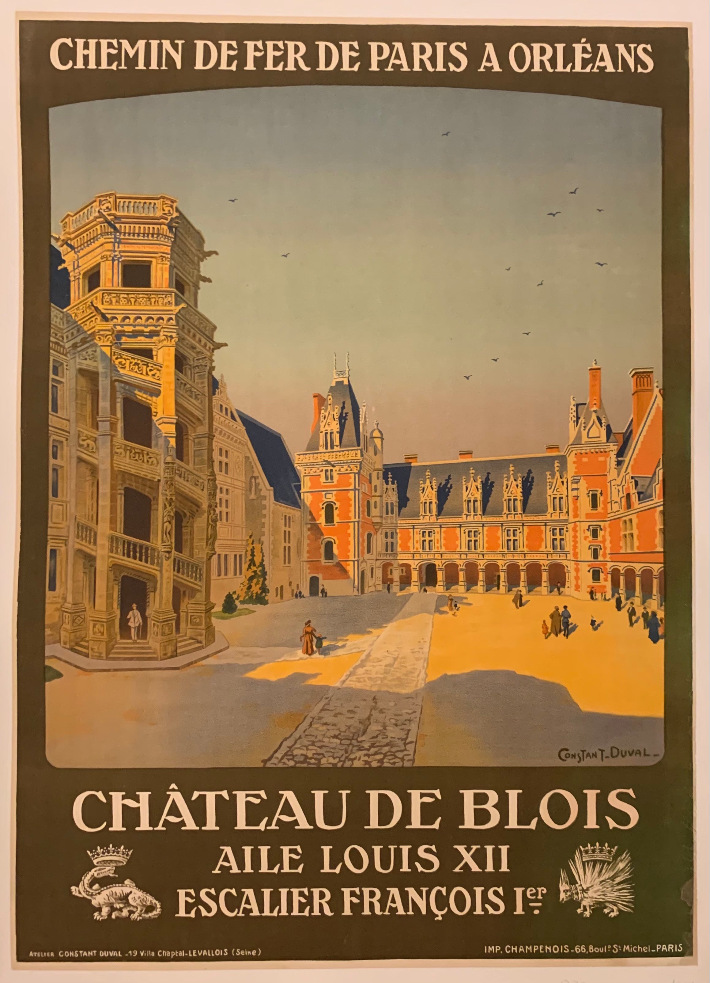 Chateau de Blois Poster ✓