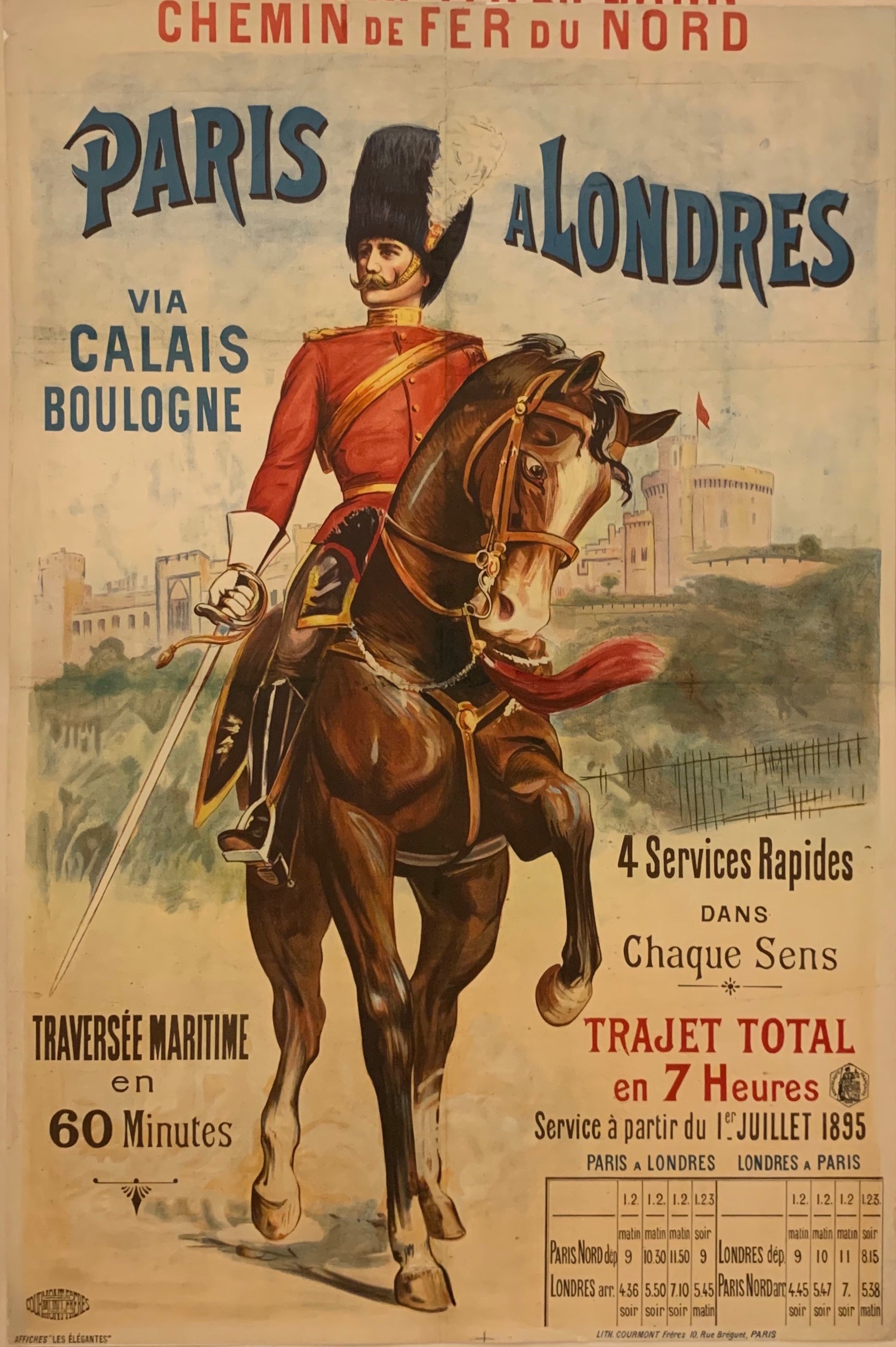 Paris a Londres Poster