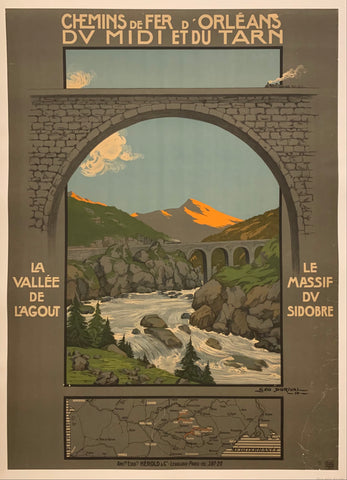 Link to  Chemins de Fer d'Orleans Poster ✓France, 1910  Product