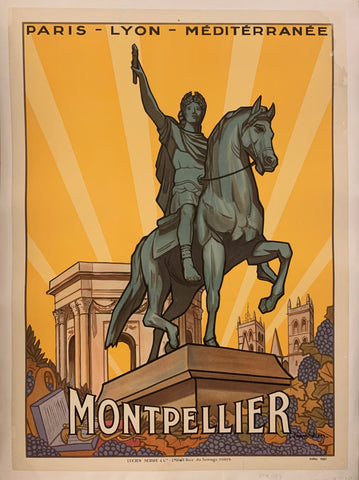 Link to  Montpellier Poster ✓France, 1927  Product