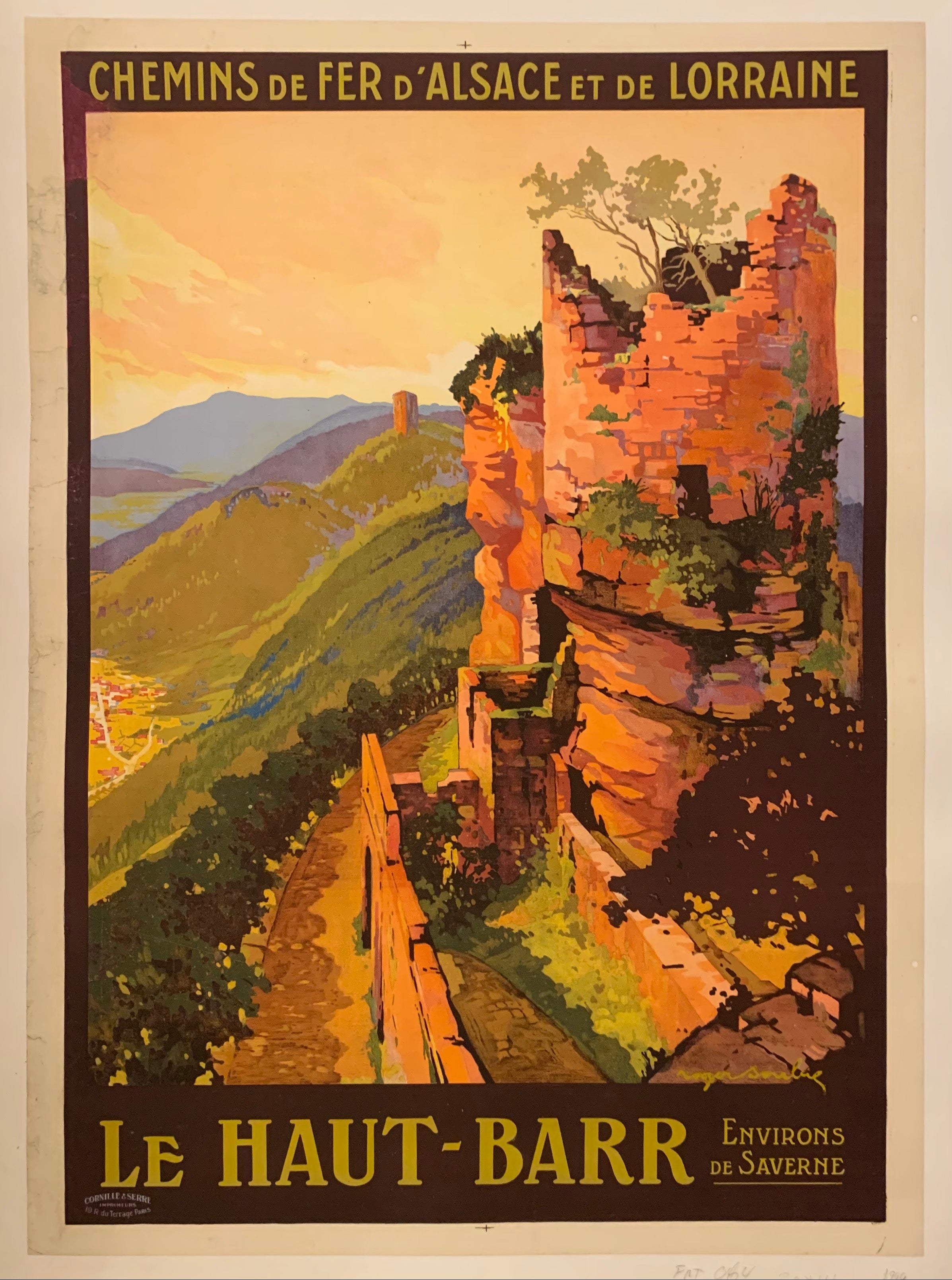 Le Haut-Barr Poster ✓