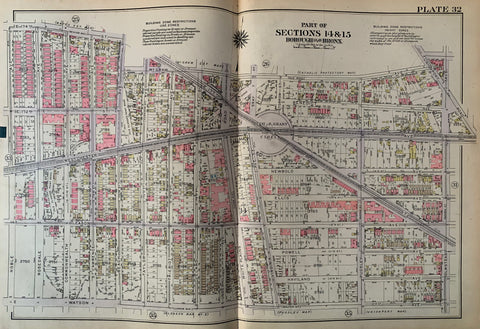 Link to Atlas of the City of New York Borough of the Bronx (Volume 3)New York City, 1927 Product