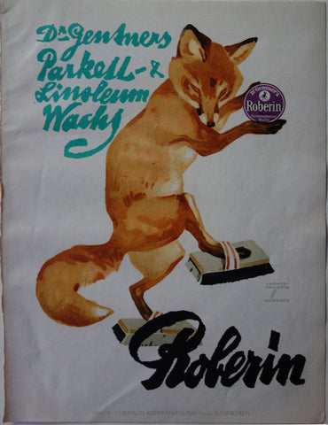 Link to  Roberin Wax FoxGermany c. 1926  Product