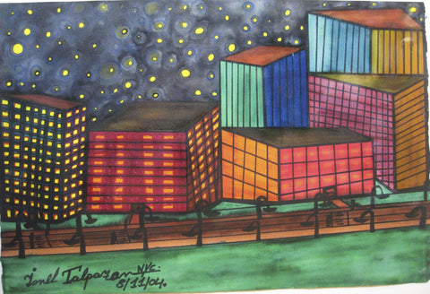 Link to (ufo)Ionel Talpazan painting, ManhattanU.S. - 2004 IT0004 Product