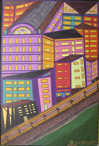 Link to (ufo) Ionel Talpazan painting City DomeUnited States - 2007 IT0001 Product