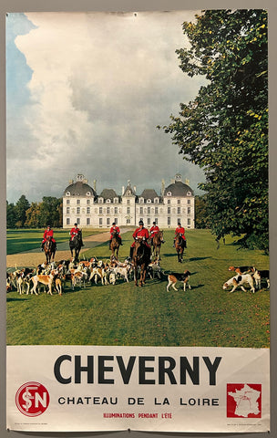 Link to  Cheverny Chateau de la Loire PosterFrance, c. 1960  Product