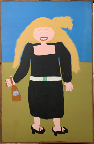 Link to  Jake McCord Painting A Drinking Blond #7McCord Painting, c. 1990  Product