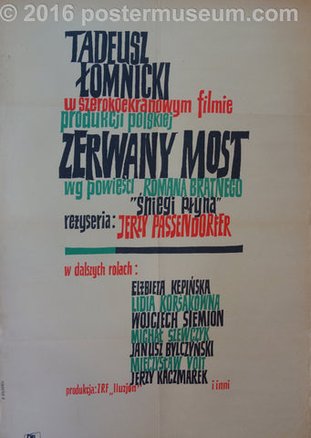 Link to  Zerwany Most (Broken Bridge)Poland 1962  Product