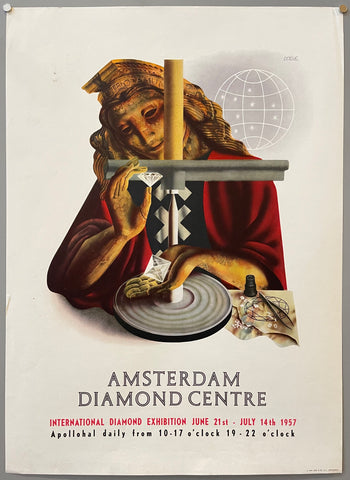 Link to  Amsterdam Diamond Centre PosterThe Netherlands, 1957  Product