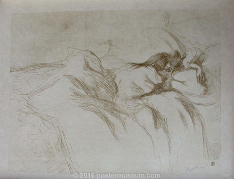 Link to Woman Reclining - Waking-up (Elles Series)Henri Toulouse-Lautrec Product