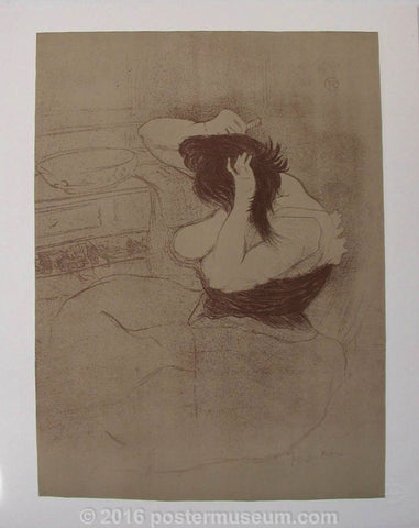 Link to Woman Combing Her Hair (Elles Series)Henri Toulouse-Lautrec Product