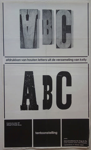 Link to  Tentoonstelling: Afdrukken Van Houten Letters Uit De Verzameling Van KellyNetherlands, 1965  Product