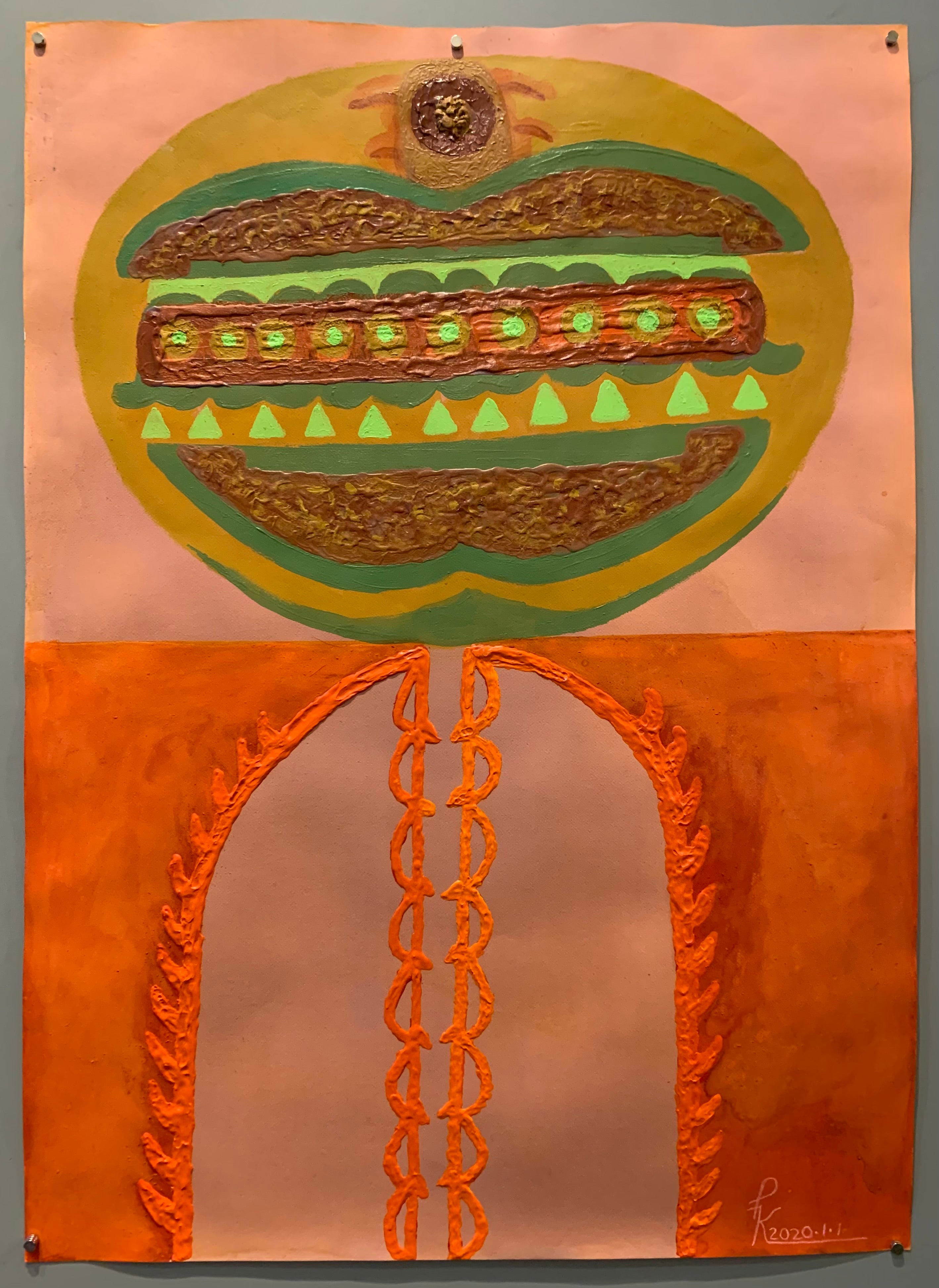 Paul Kohn Untitled Painting #312