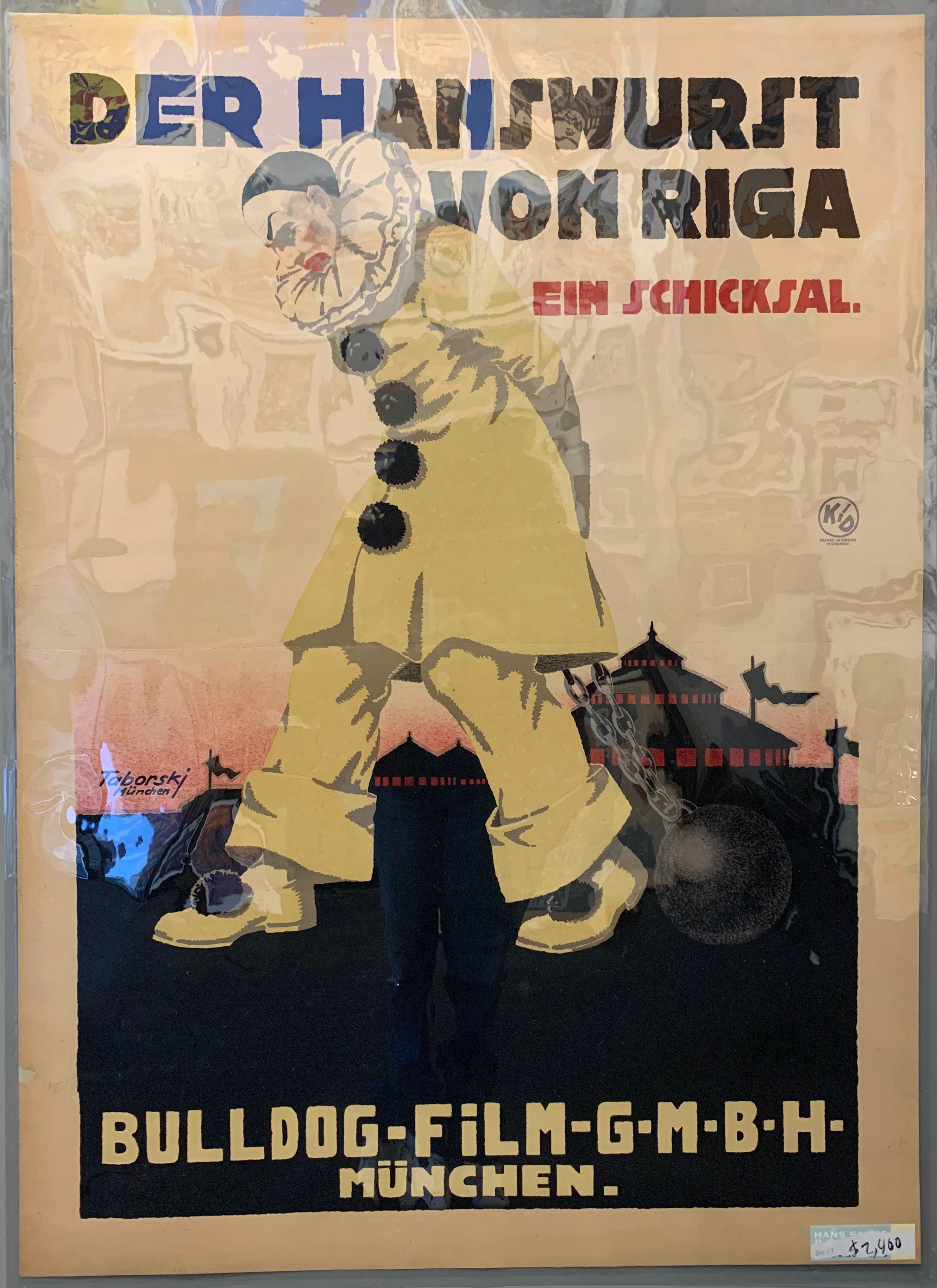 Der Hanswurst Von Riga Poster