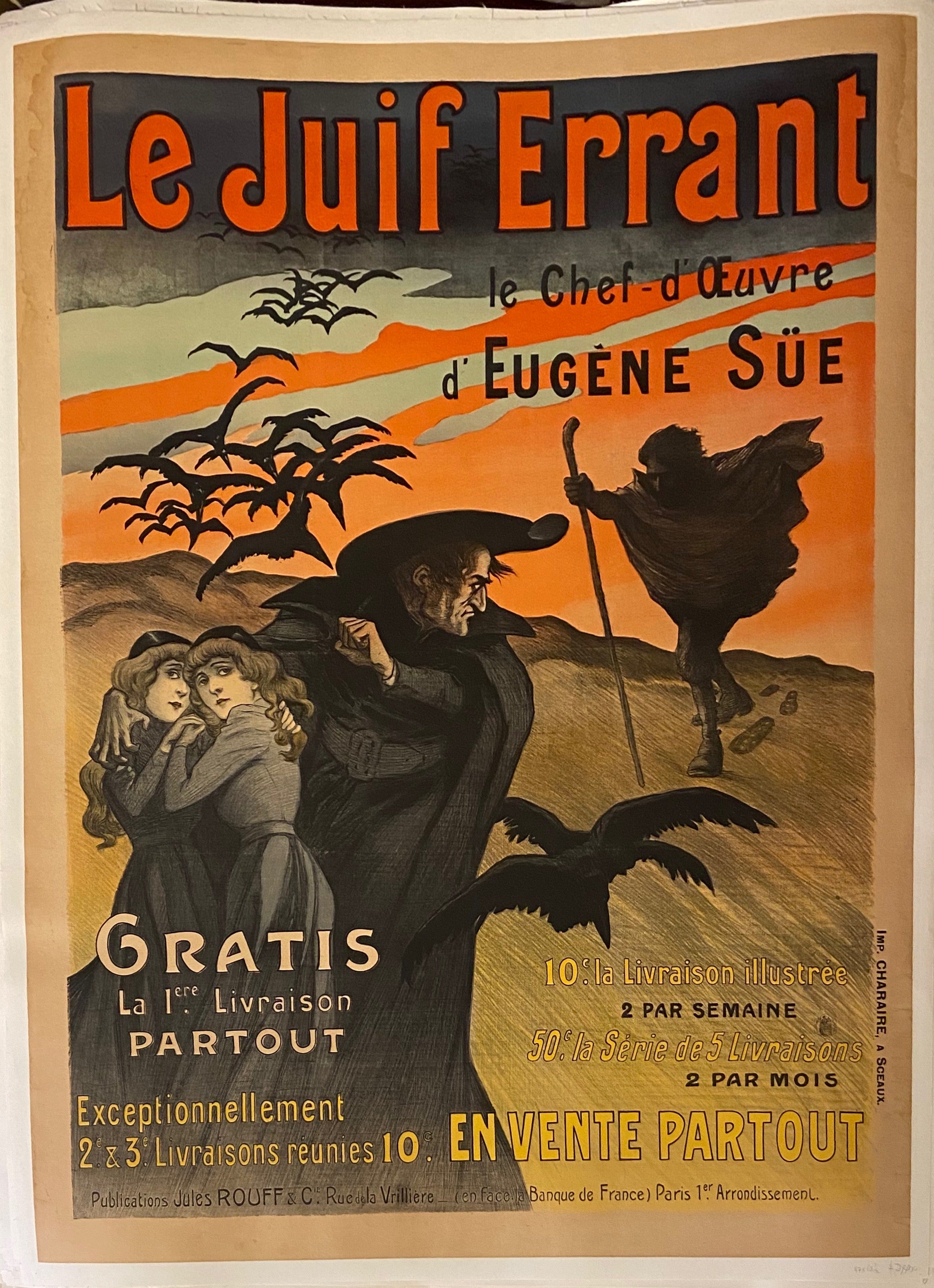 Le Juif Errant le Chef- d Oeuvre d'Eugene Sue