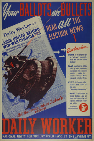 Link to  Your Ballots Are BulletsUSA - 1942  Product