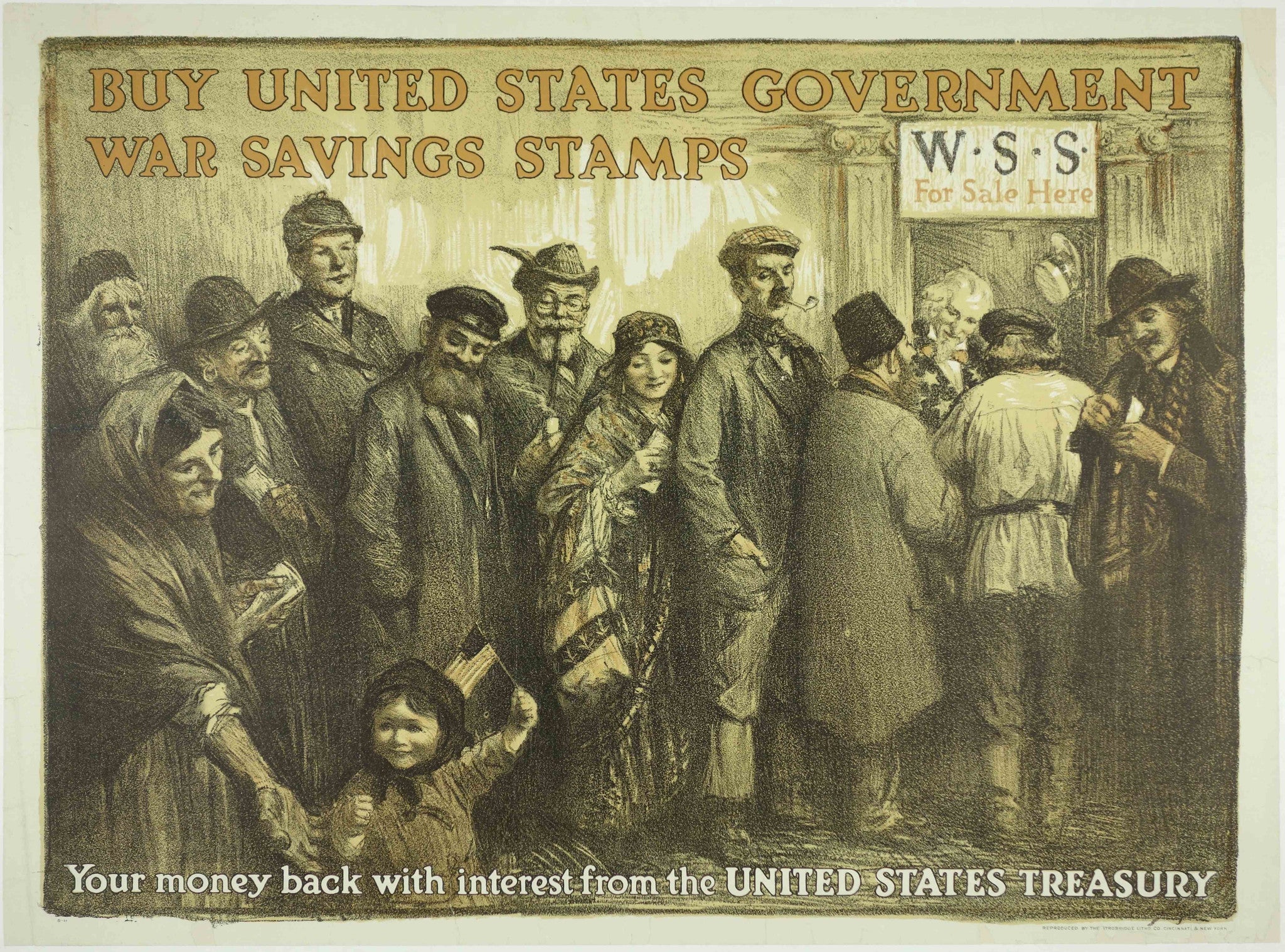 Buy United States Government war Saving Stamps – Poster Museum