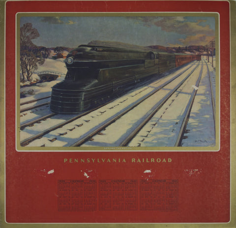 Link to Pennsylvania Railroad - Serving the nationUnited States - 1939 Product