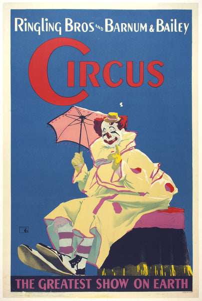 Rainbow Equilibrist Vintage Circus Poster — MUSEUM OUTLETS