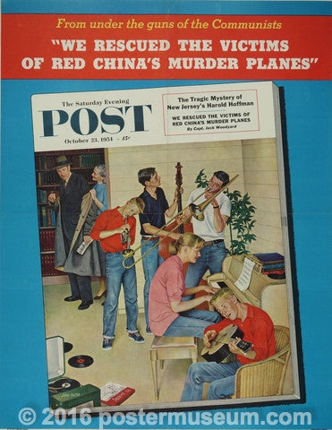 Link to  Saturday Evening Post October 23, 1954John Falter  Product
