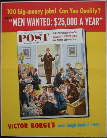 Link to Saturday Evening Post February 23 1957Constantin Alajolov Product