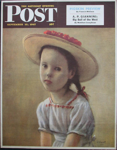 Link to  Saturday Evening Post September 13, 1947Alexander Brook  Product