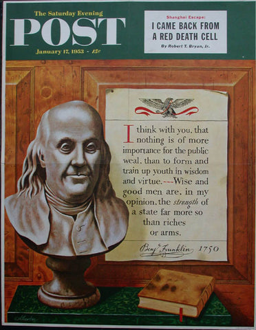 Link to  Saturday Evening Post January 17 1953John Atherton  Product