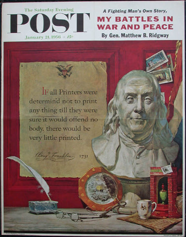 Link to  Saturday Evening Post January 21 1956John Atherton  Product