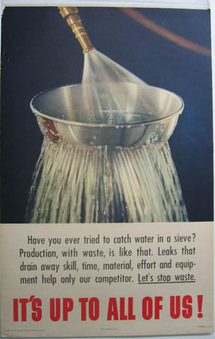 Link to It's Up To All Of Us! Have You Ever Tried To Catch Water In A SieveVictor B. Wells Product