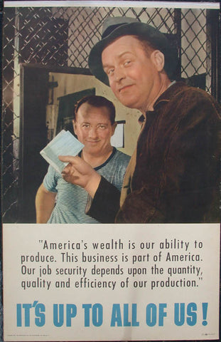 Link to It's Up To All Of Us! America's Wealth Is Our Ability To Produce Product