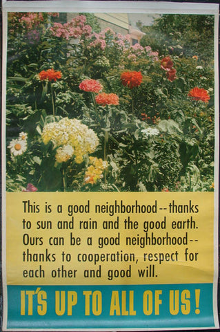 Link to It's Up To All Of Us! This Is A Good NeighborhoodVictor B. Wells Product